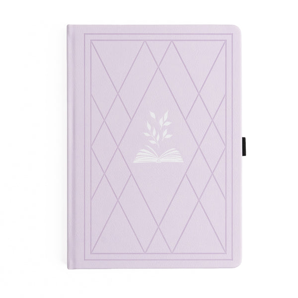 Vintage Library in Lilac: Reading Journal