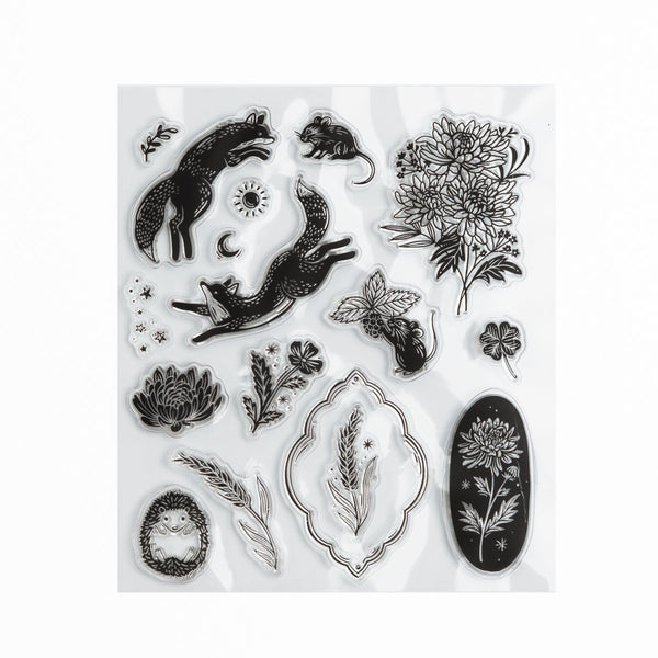 Forest Findings Acrylic Stamps
