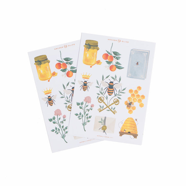 Keeper Of Bees Sticker Set