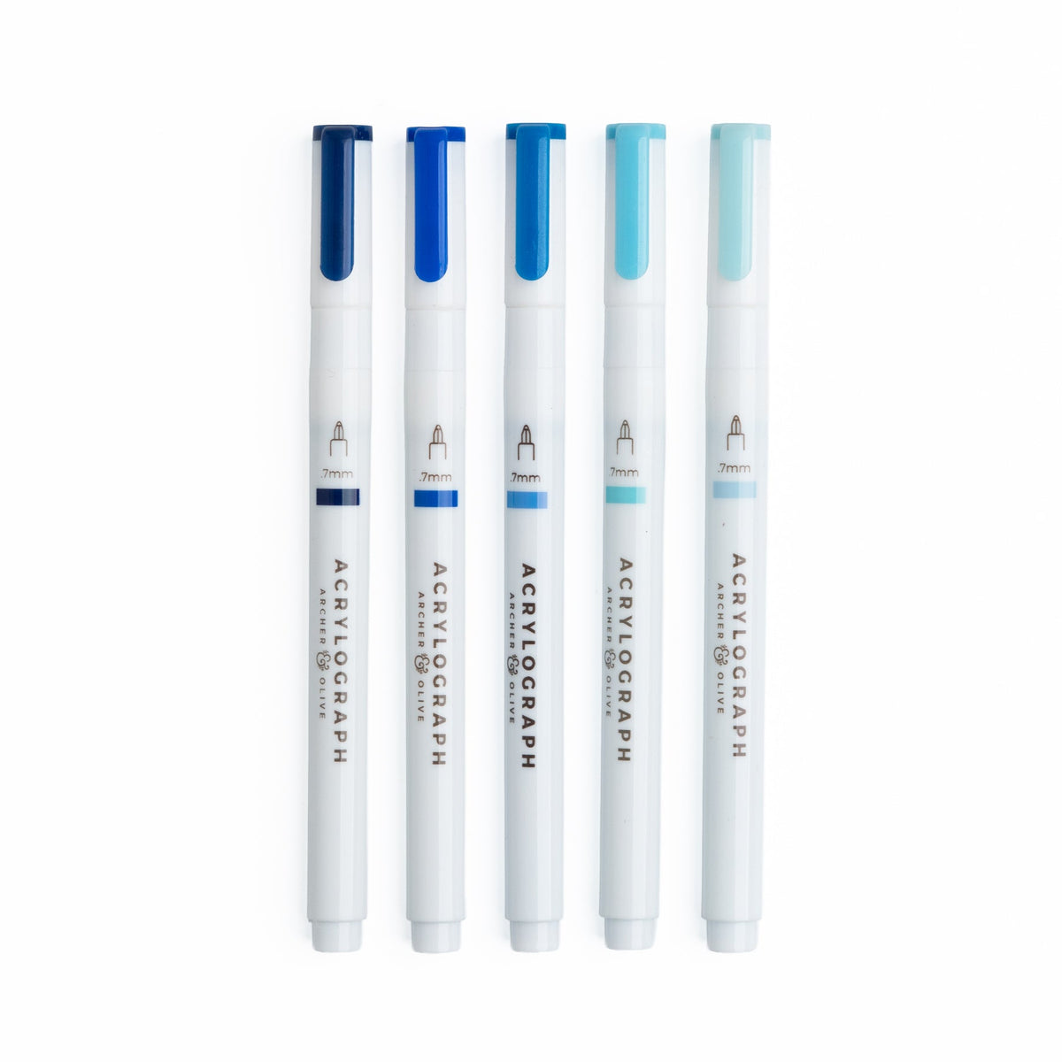 Indigo Hues Sets of 5