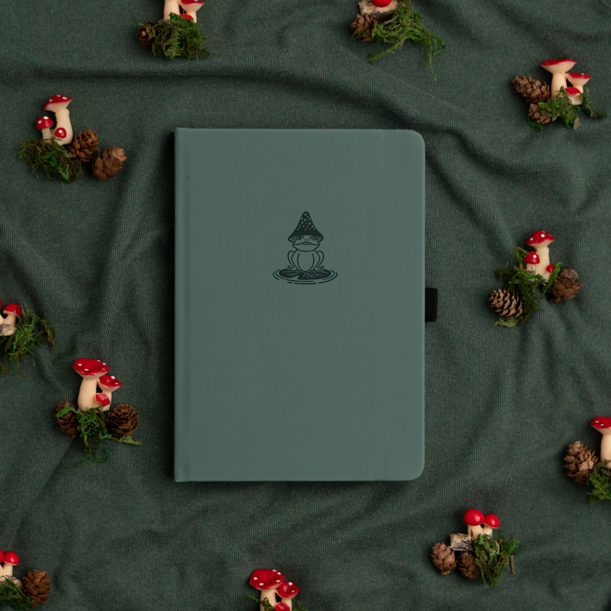 Frog - Dot Grid Notebook - 128 pages