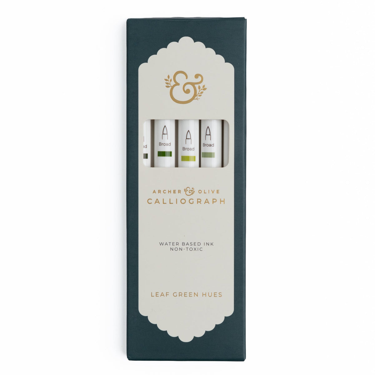 Leaf Green Hues Sets of 5