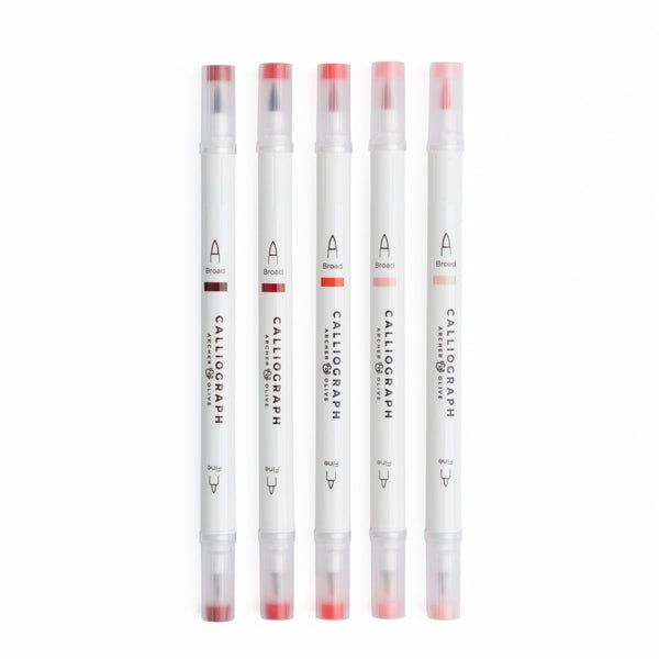 True Red Hues sets of 5