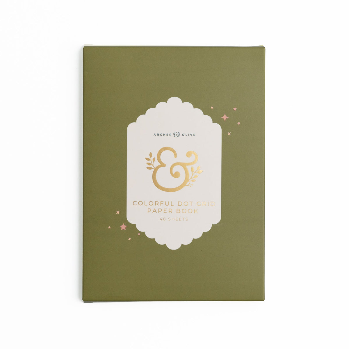 Colorful Dot Grid Paper Book