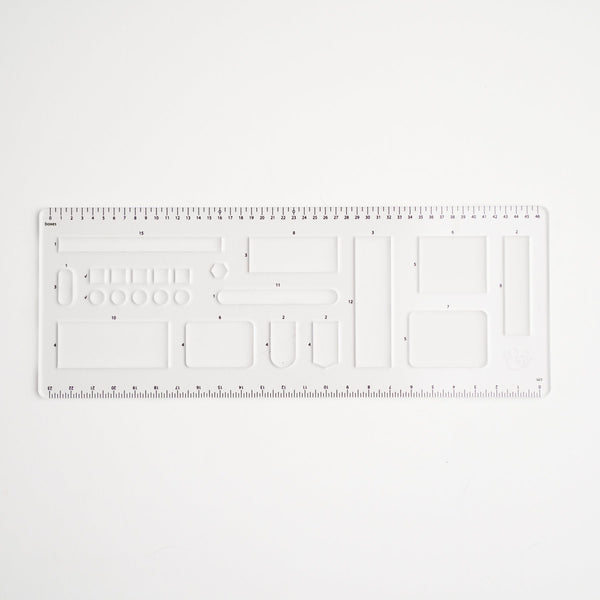 B5 Dot Grid Planner Stencil