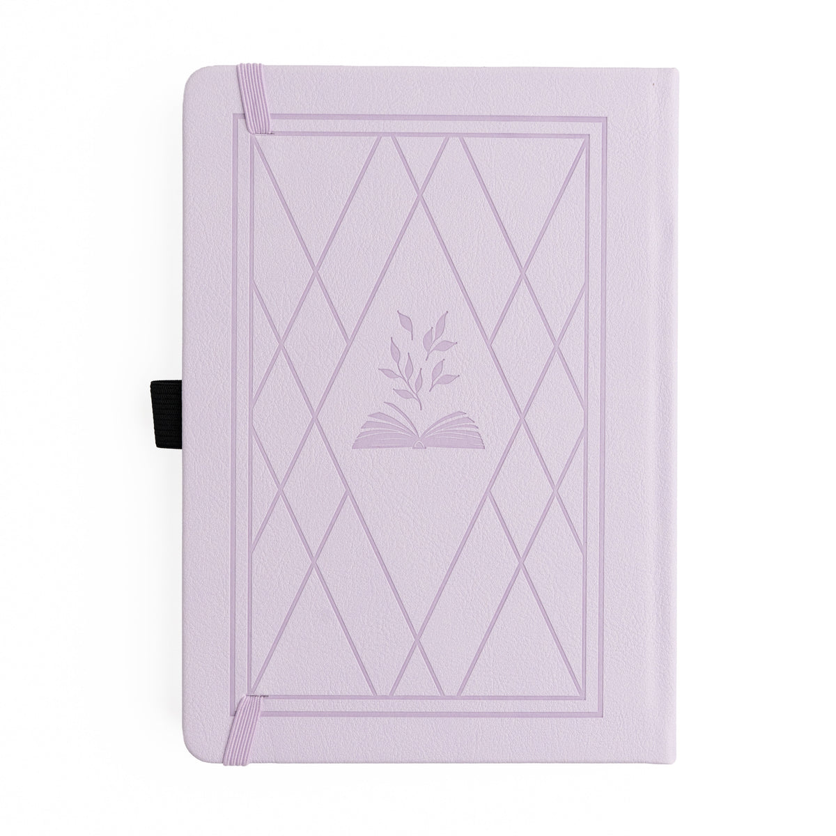 Vintage Library in Lilac: Reading Journal