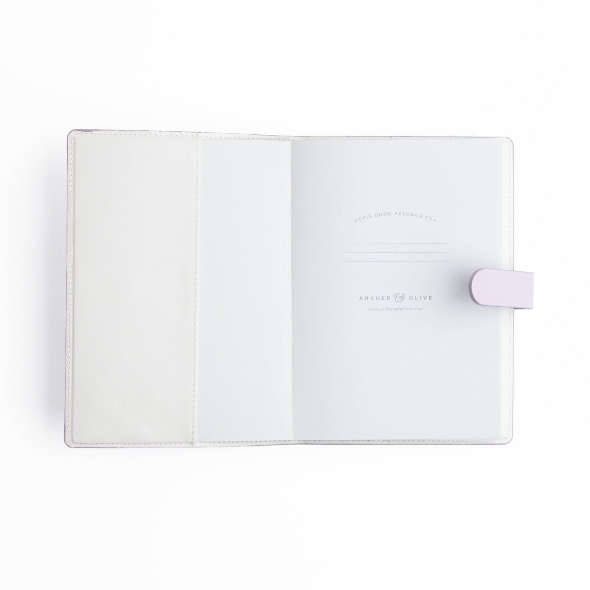 A5 Everyday Deluxe System: Vintage Library  in Lilac