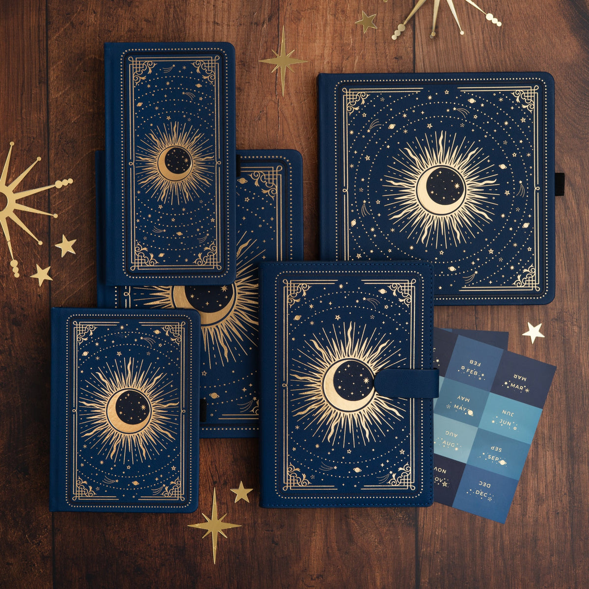 B5 Undated Planner: Majestic Skies