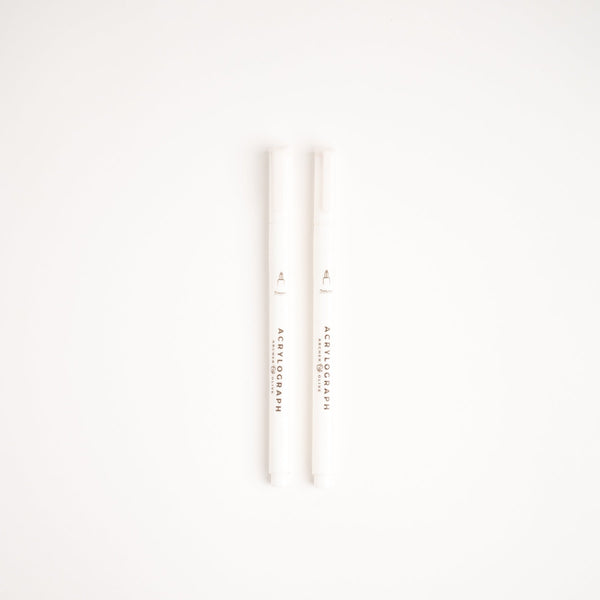 Acrylograph Pen Set of 2: 0.7mm Tip