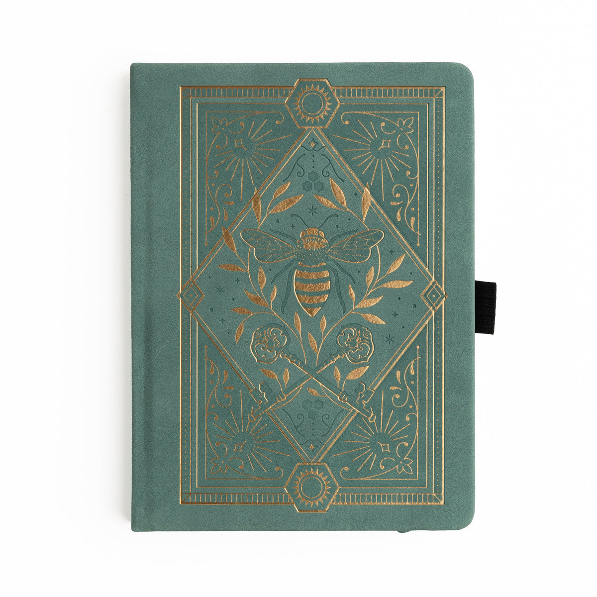 Keeper of the Bees in Soft Teal: Notebook