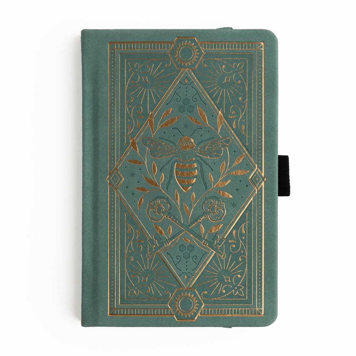 Keeper of the Bees in Soft Teal: Notebook