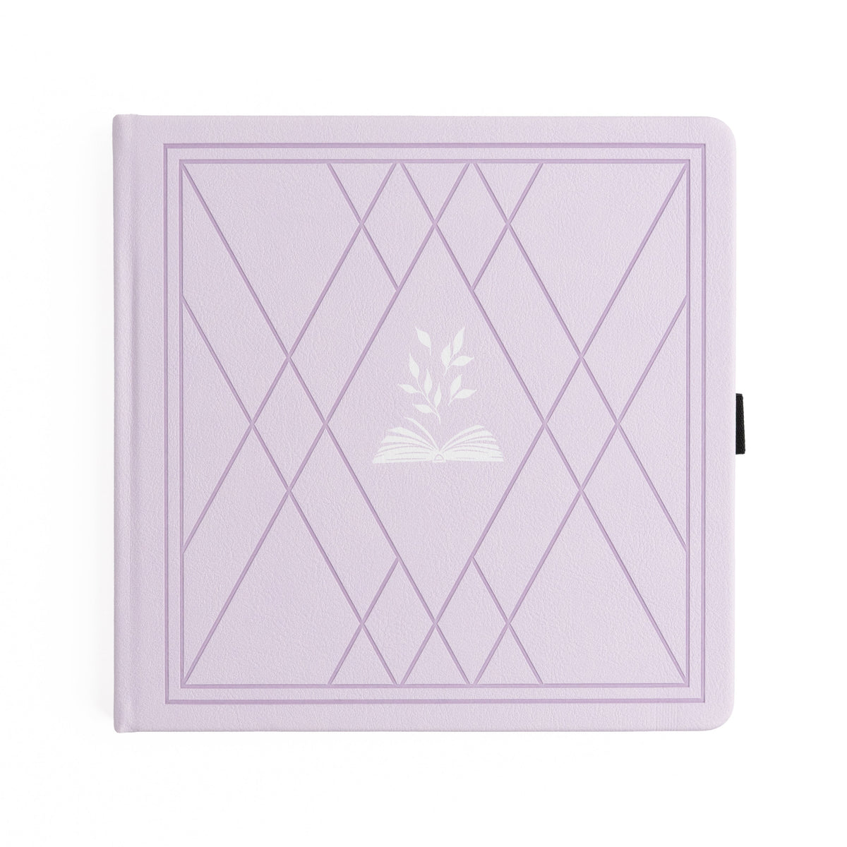 Vintage Library in Lilac: Reading Journal