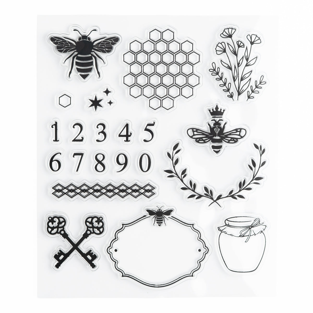 Keeper of Bees Acrylic Stamps