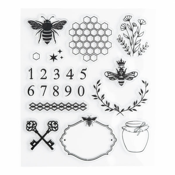 Keeper of Bees Acrylic Stamps