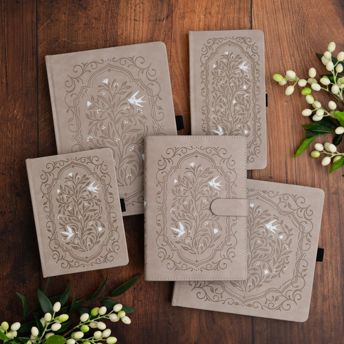 B5 Undated Planner: Songbird