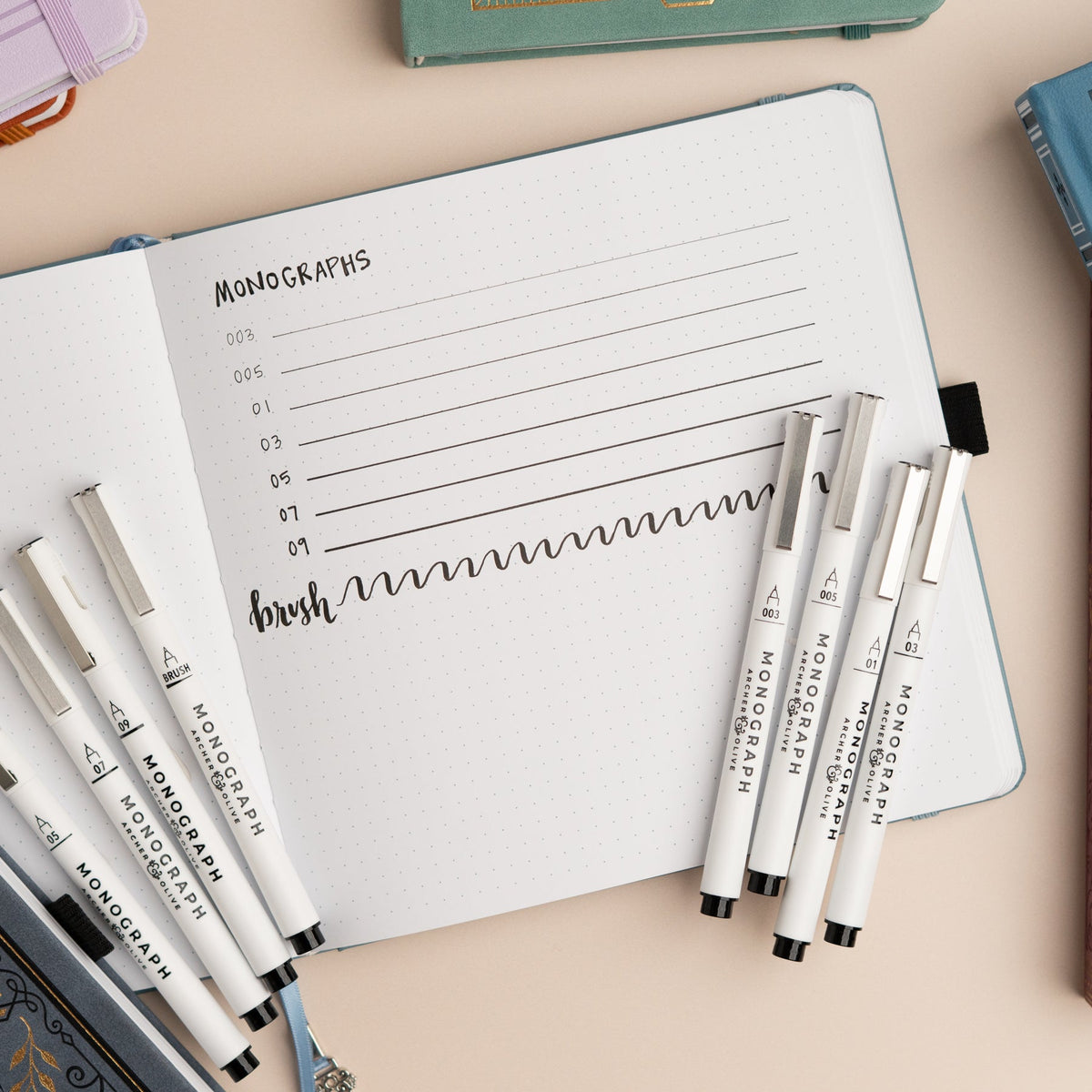 Monograph Pen Sets of 3