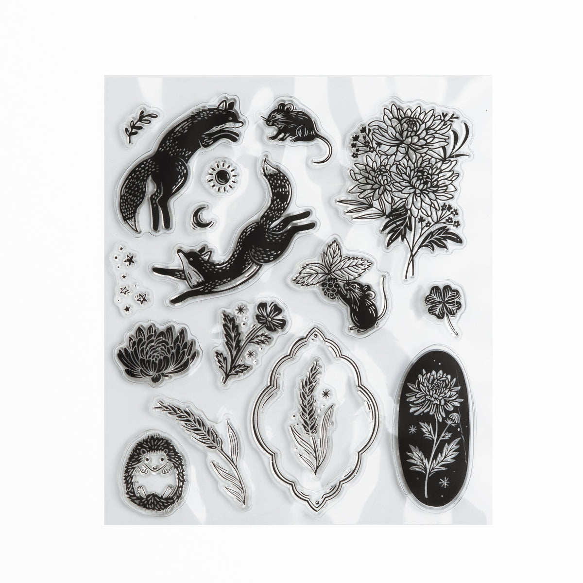Forest Findings Acrylic Stamps