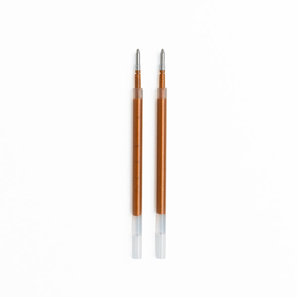 Glittery Gold Gel Pen Refills .8mm | Set of 2