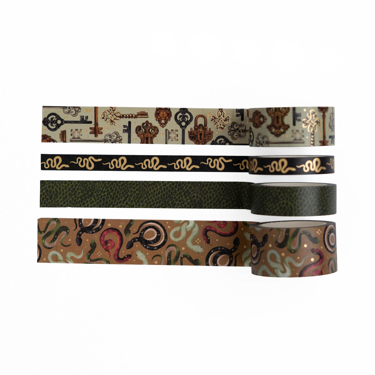 Coiled Key Washi Tape Set