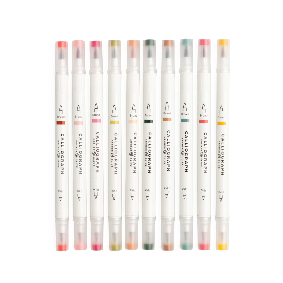 Meadow & Vine Set of 10 Calliograph Pens