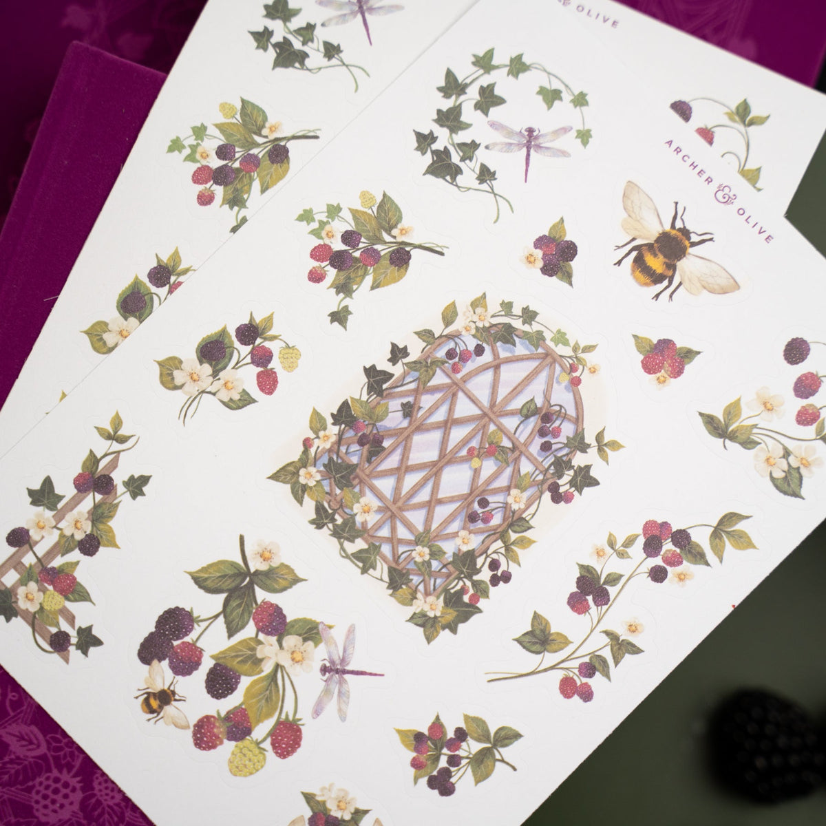 Berries & Vines | Stickers
