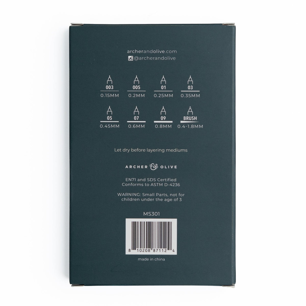 Monograph Studio Set of 8
