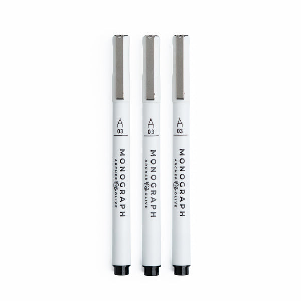 Monograph Pen Sets of 3