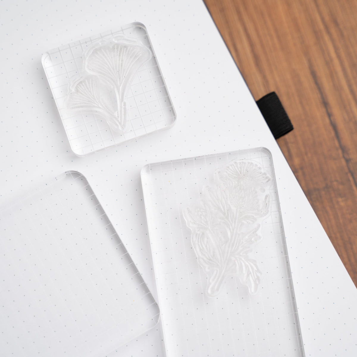 Acrylic Stamping Block Set of 3