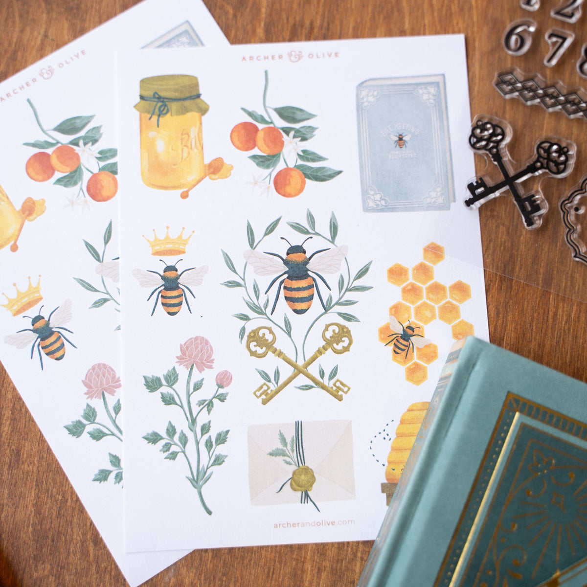Keeper Of Bees Sticker Set