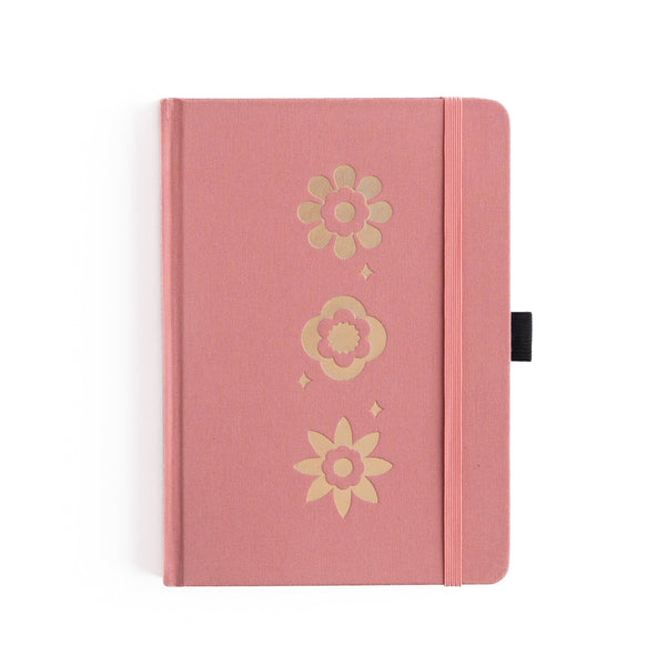 B5 Flower Trio Dot Grid Notebook