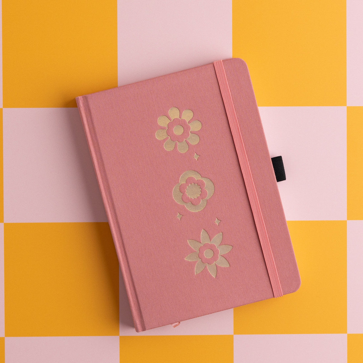 B5 Flower Trio Dot Grid Notebook