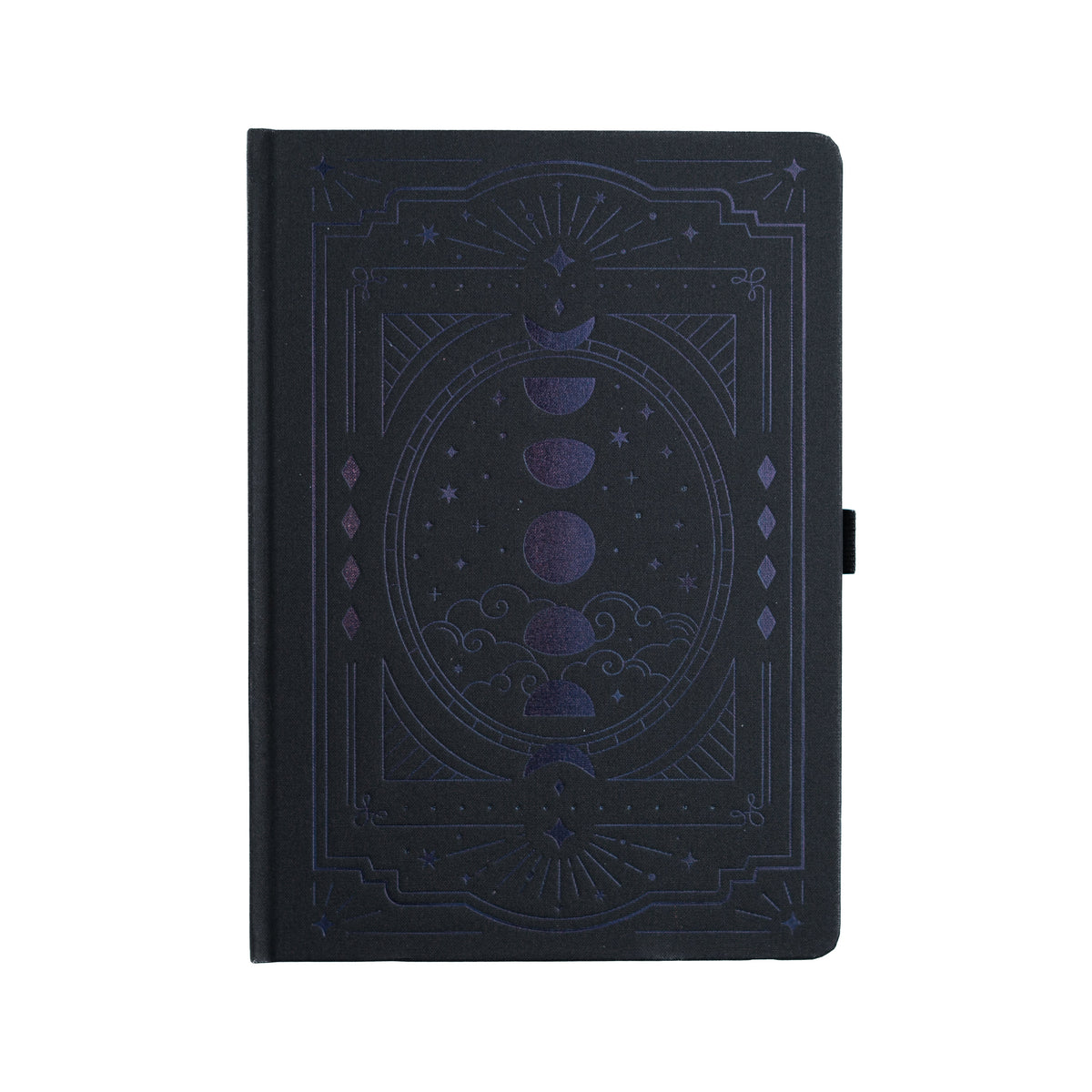 B5: Black on Black Wonderstruck White Pages