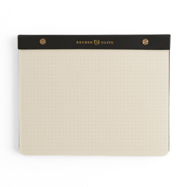 A5 Dot Grid Notepad: Bluescale