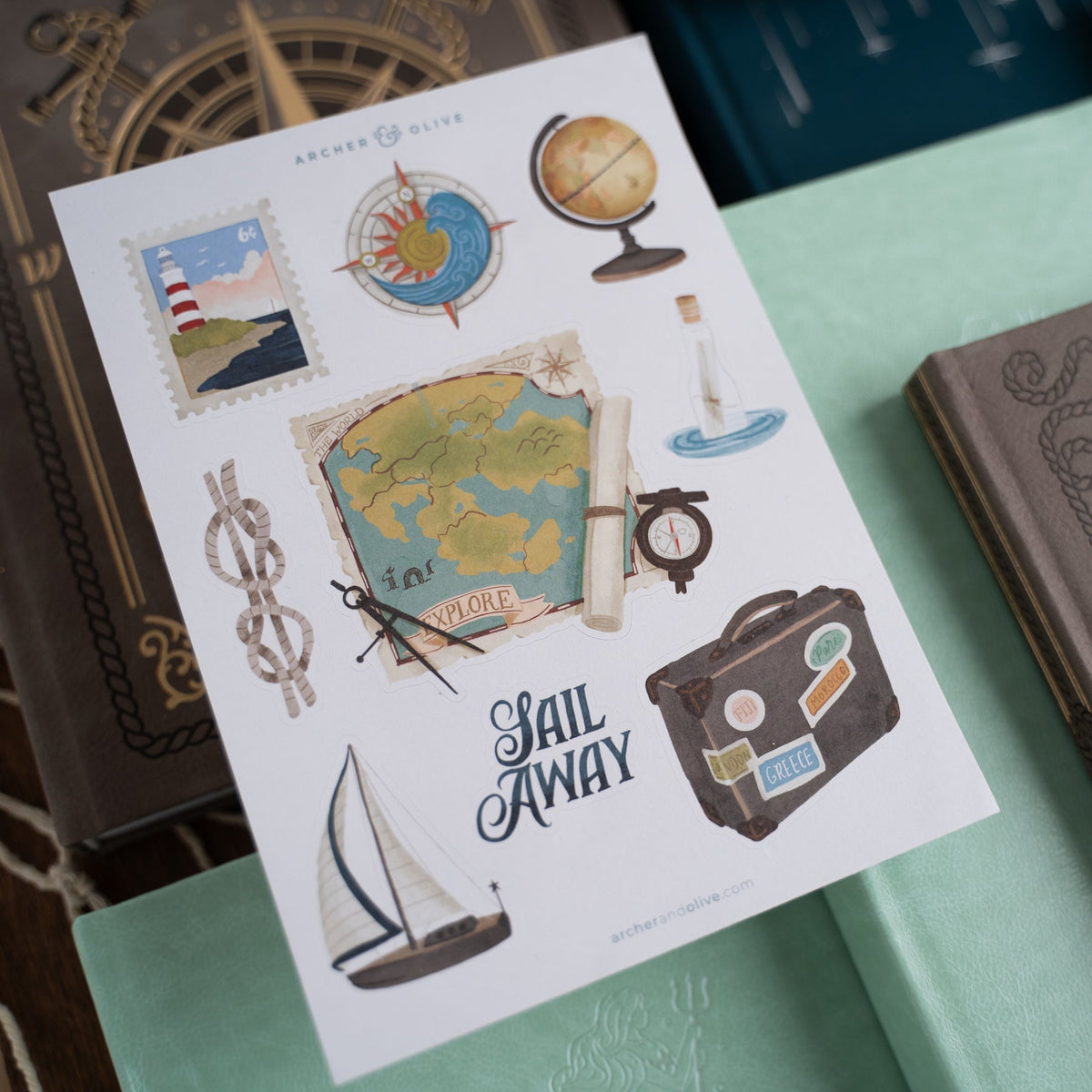 Compass Stickers